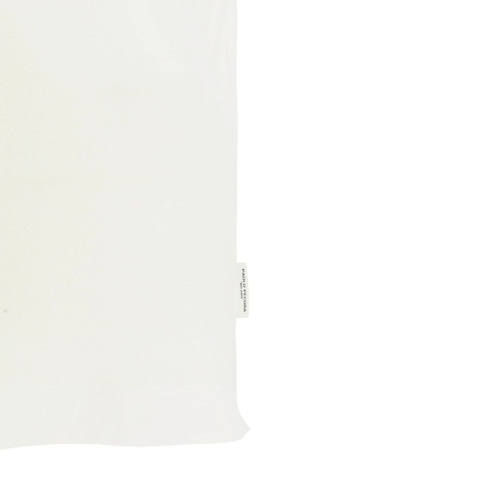 Paolo Pecora Milano White Cotton T-Shirt