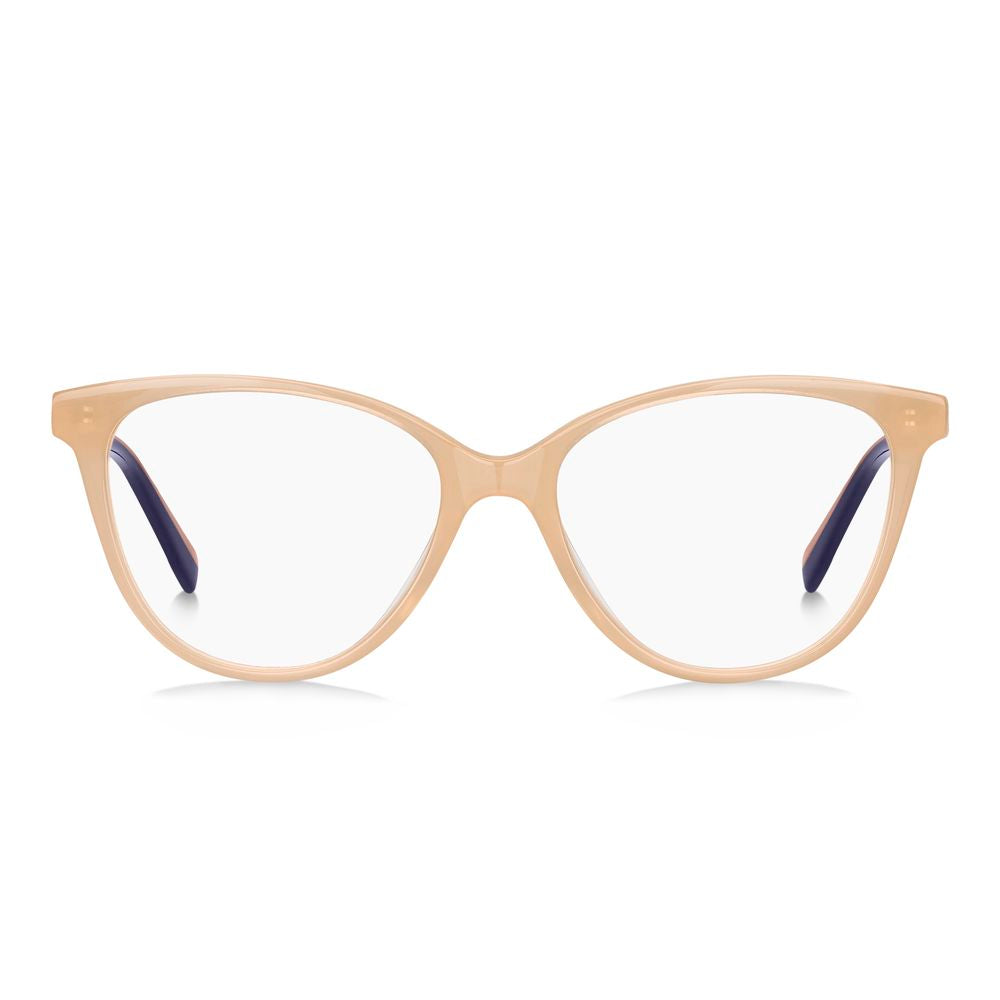 Pierre Cardin Beige Acetate Frames - Women's glasses with nude color and elegant design, size 52/16/140mm.