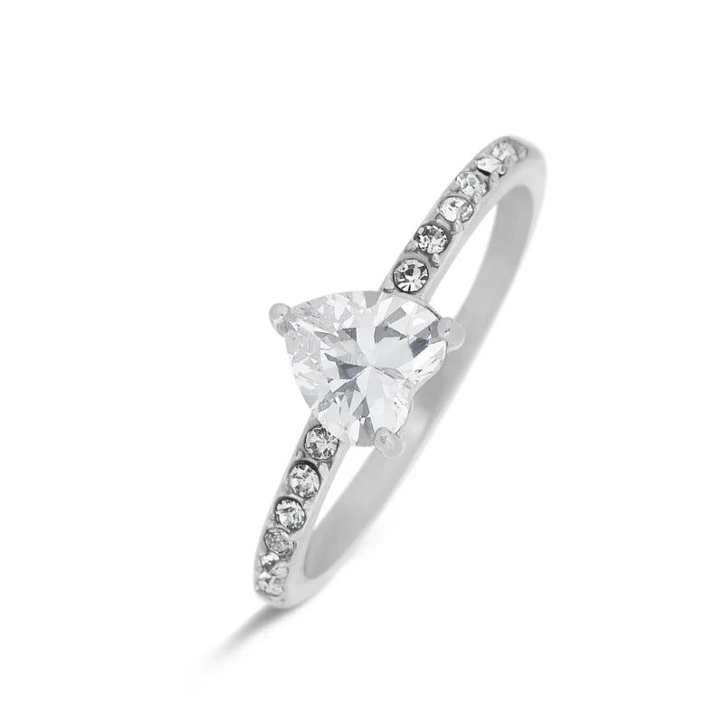 Elegant diamond ring from STROILI Mod. 1685876 collection, featuring unique design and sparkling gemstones.