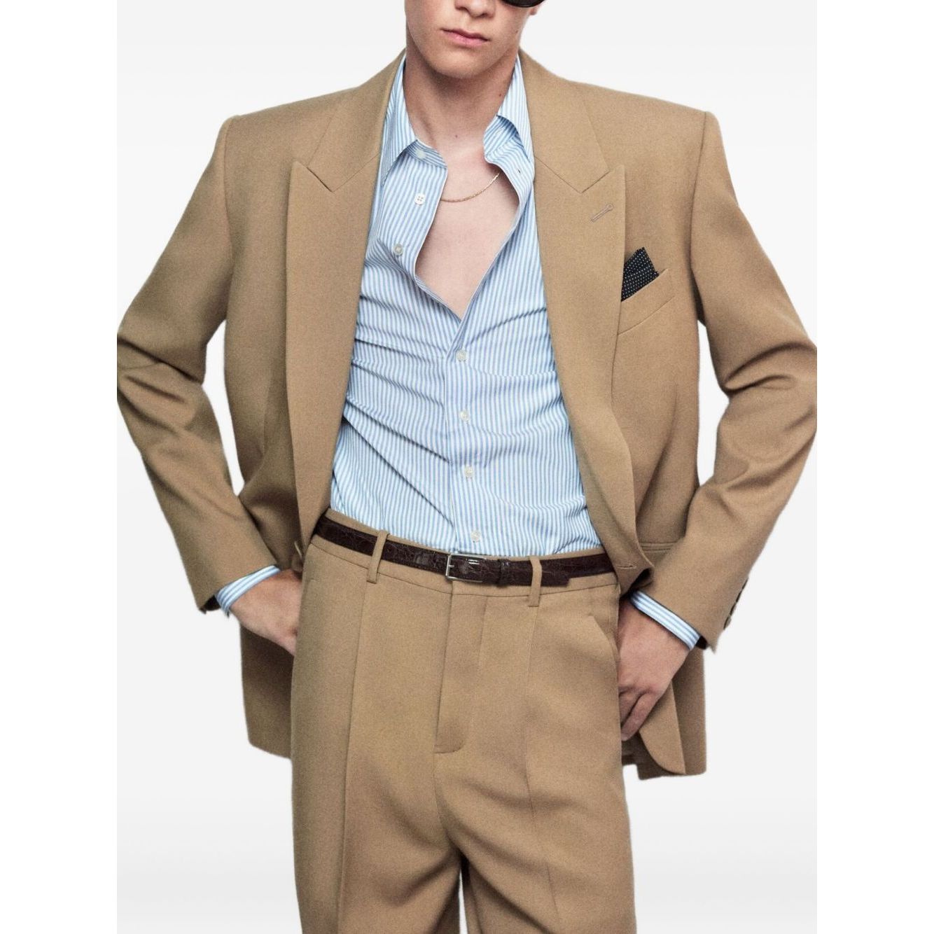 Saint Laurent  Jackets Beige