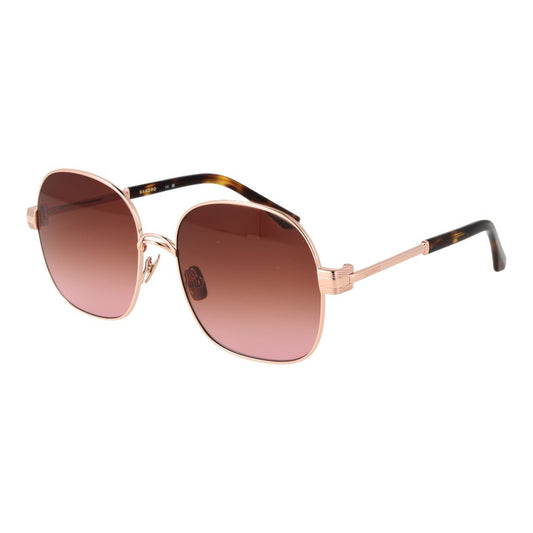 Sandro Rose Gold Women Sunglass with pink gradient lenses and full-rim acetate frame, offering 100% UVA & UVB protection, size 56-17-140.