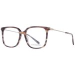 Scotch & Soda Chic Square Acetate Eyewear Frames in brown for women, stylish Italian-made eyewear offering comfort and durability.