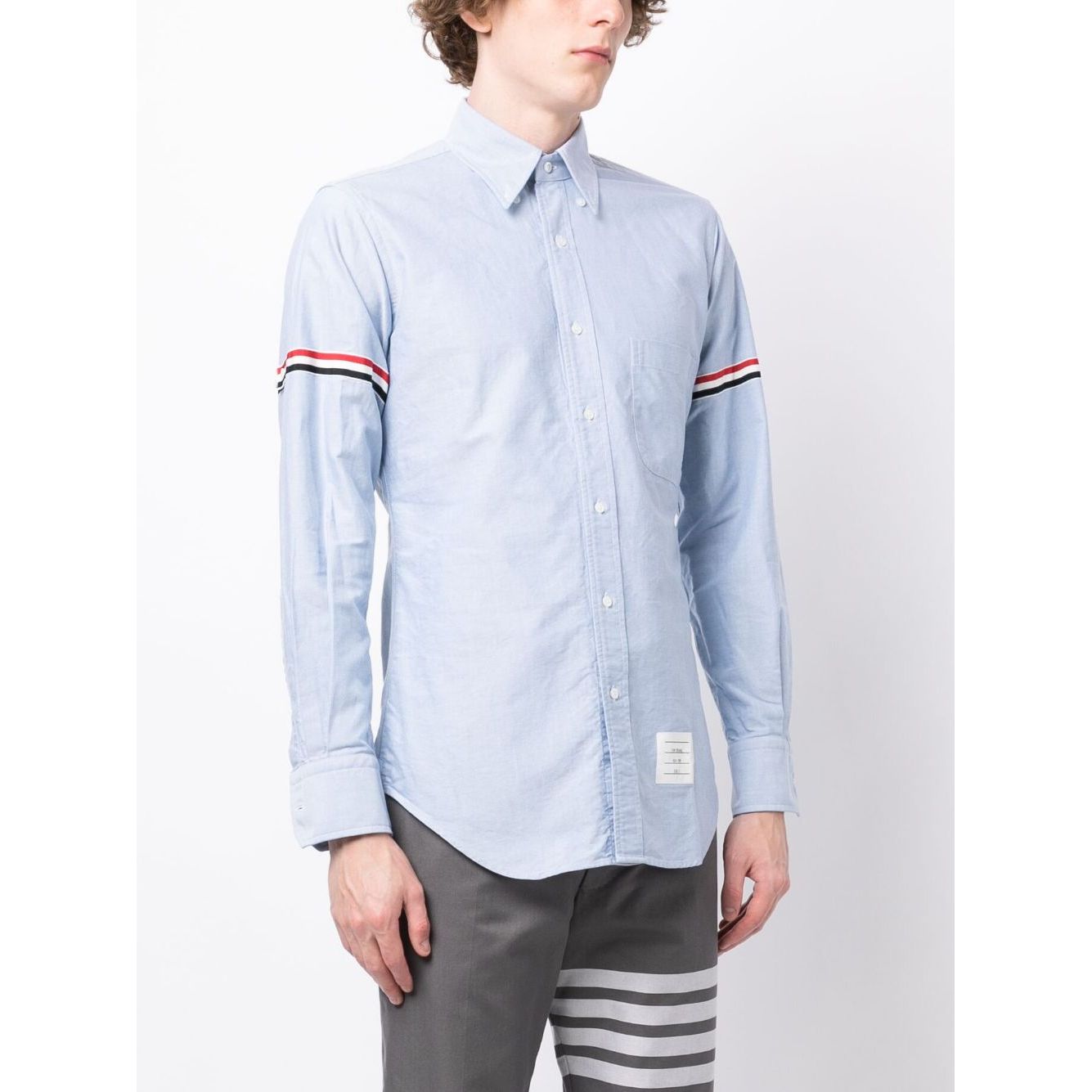 Thom Browne Shirts Clear Blue Shirts