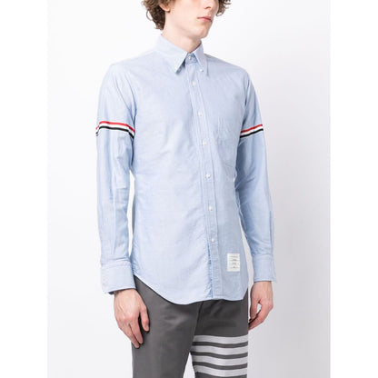 Thom Browne Shirts Clear Blue Shirts