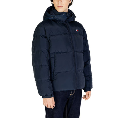 Tommy Hilfiger Jeans Blue Recycled Polyester Coat