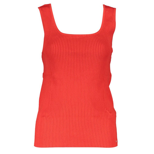 Tommy Hilfiger Red Modal Women Tank Top