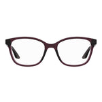 Under Armour Red Acetate Frames for women, model UA5013YKZF217, with dimensions 52/17/135 mm, featuring a stylish red acetate design.