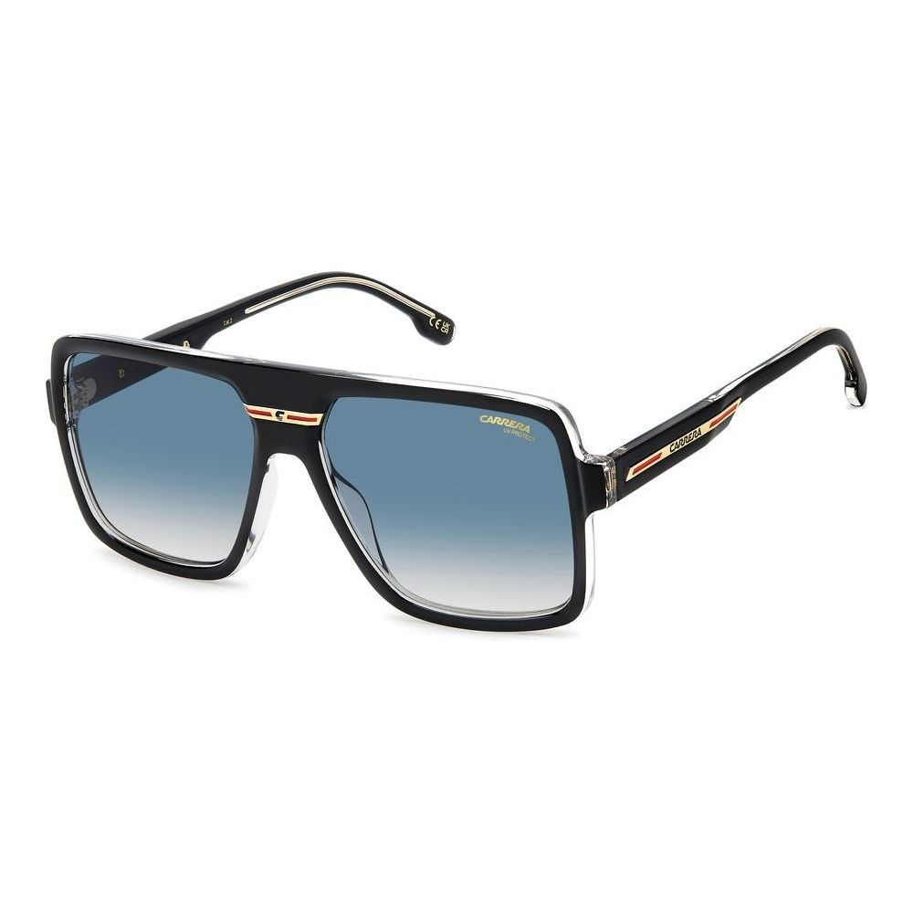 CARRERA MOD. VICTORY C 09_S gent sunglasses with black frame and blue gradient lenses.