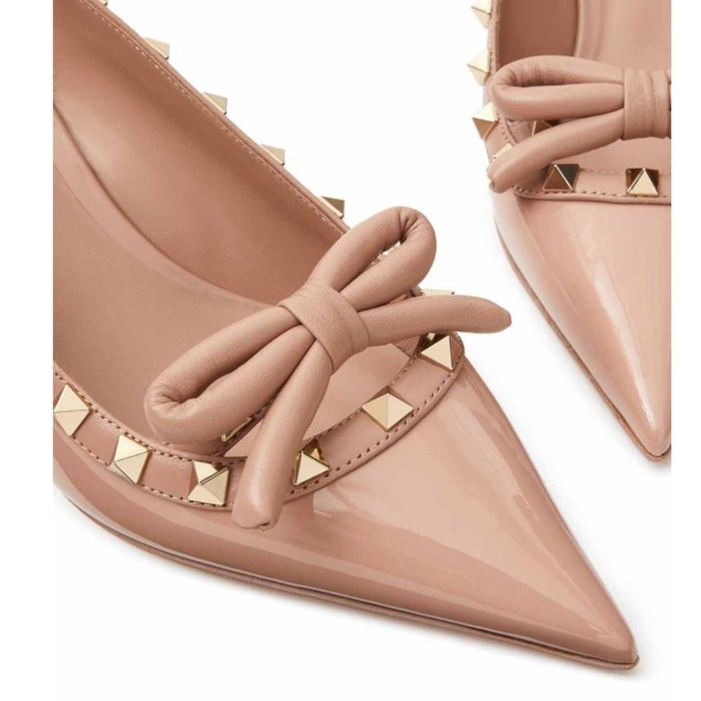 Valentino Garavani Leather Slingback Pumps
