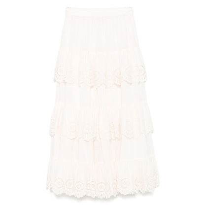 Zimmermann Lucky embroidered skirt